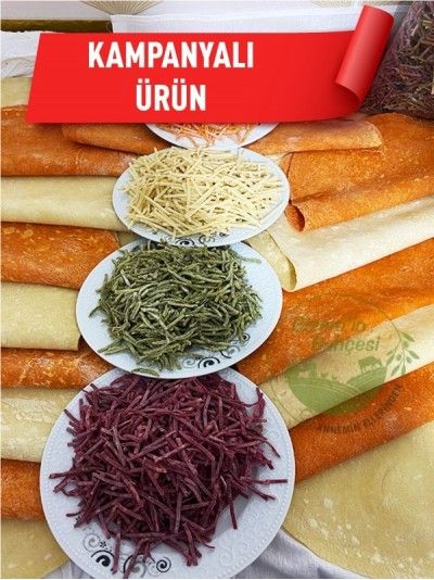 Sebzeli Erişte 3 Kg.