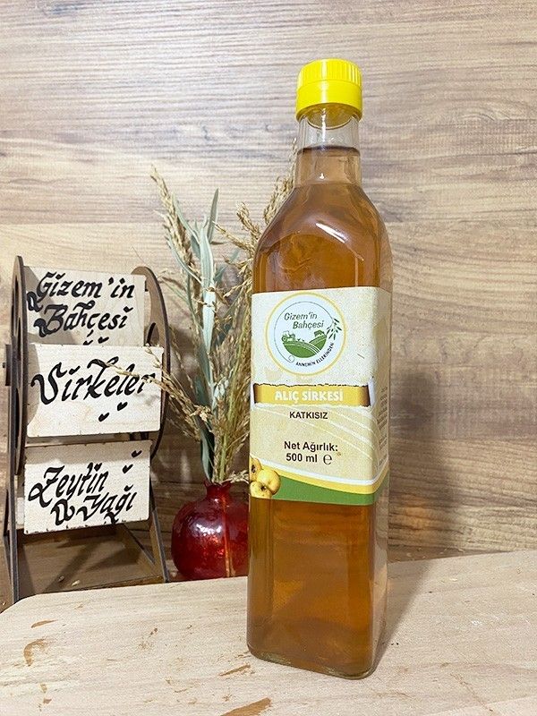 gizemin bahcesi Alıç Sirkesi 500 ml