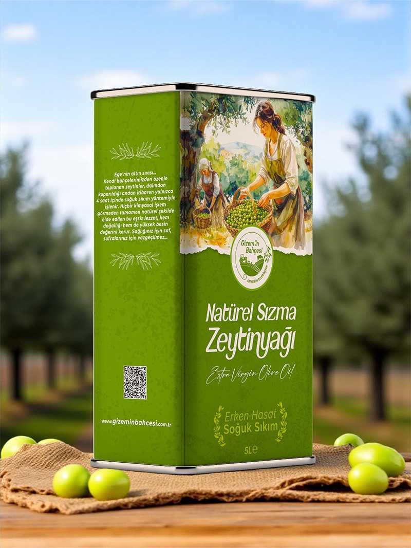 Erken Hasat Sızma Zeytinyağı 5 lt.