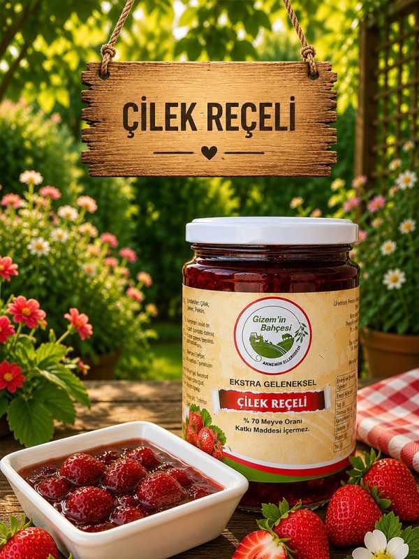 Çilek Reçeli 800gr