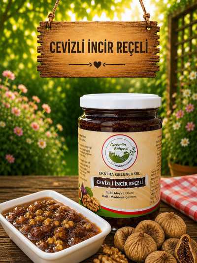 Cevizli Kuru İncir Reçeli 800gr