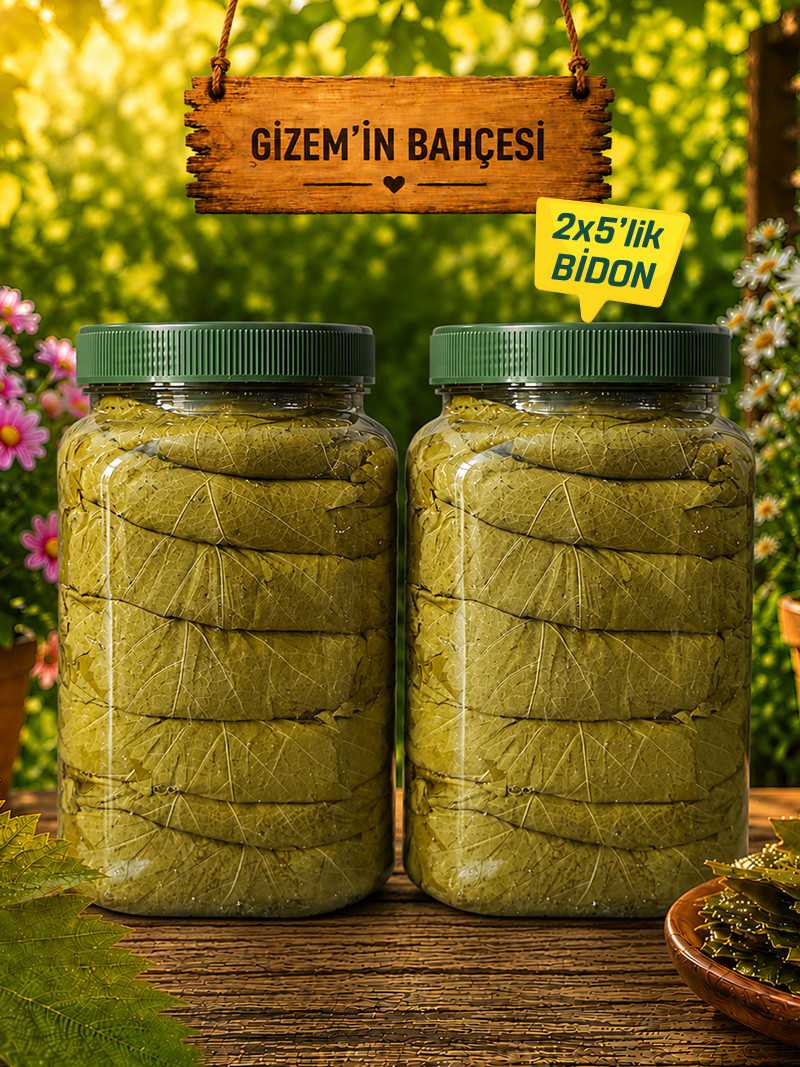 Salamura Asma Yaprak 2x5'lik Bidon