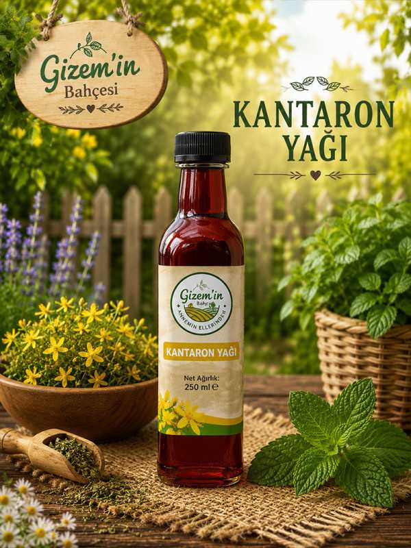 Kantaron Yağı 250ml