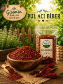 Kırmızı Acı Pul Biber 100 gr