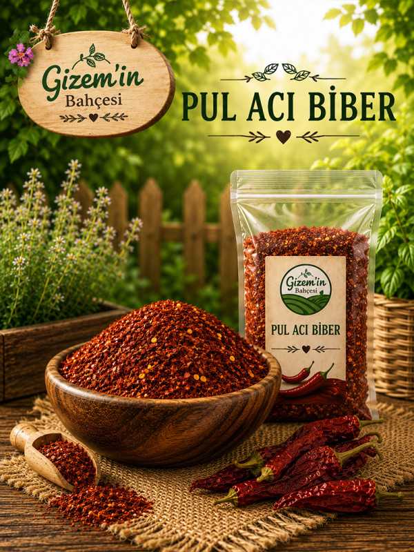 Kırmızı Acı Pul Biber 100 gr