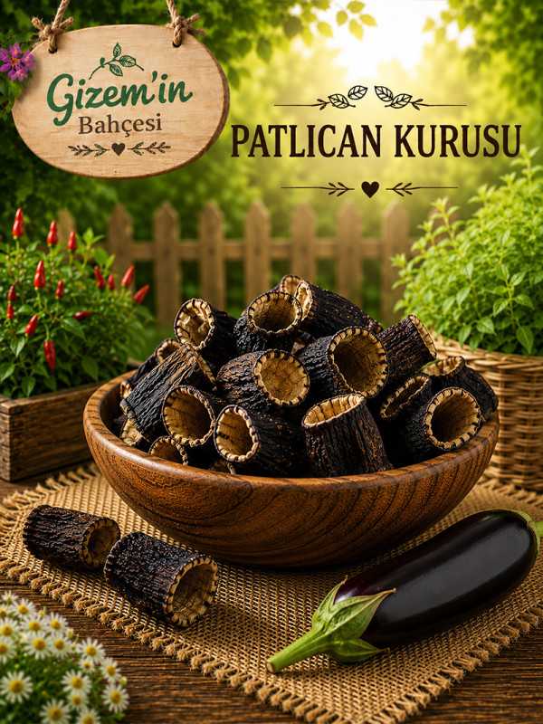 Dolmalık Kuru Patlıcan 40-45 Adet
