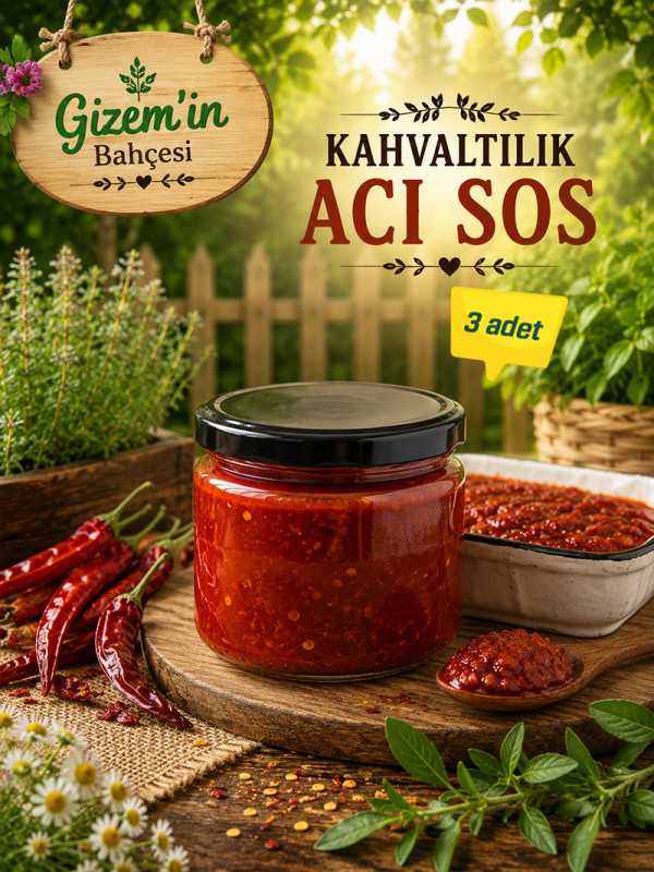 Kahvaltılık Acı Sos 3 Adet