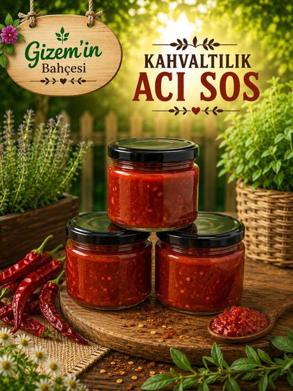 Kahvaltılık Acı Sos 3 Adet