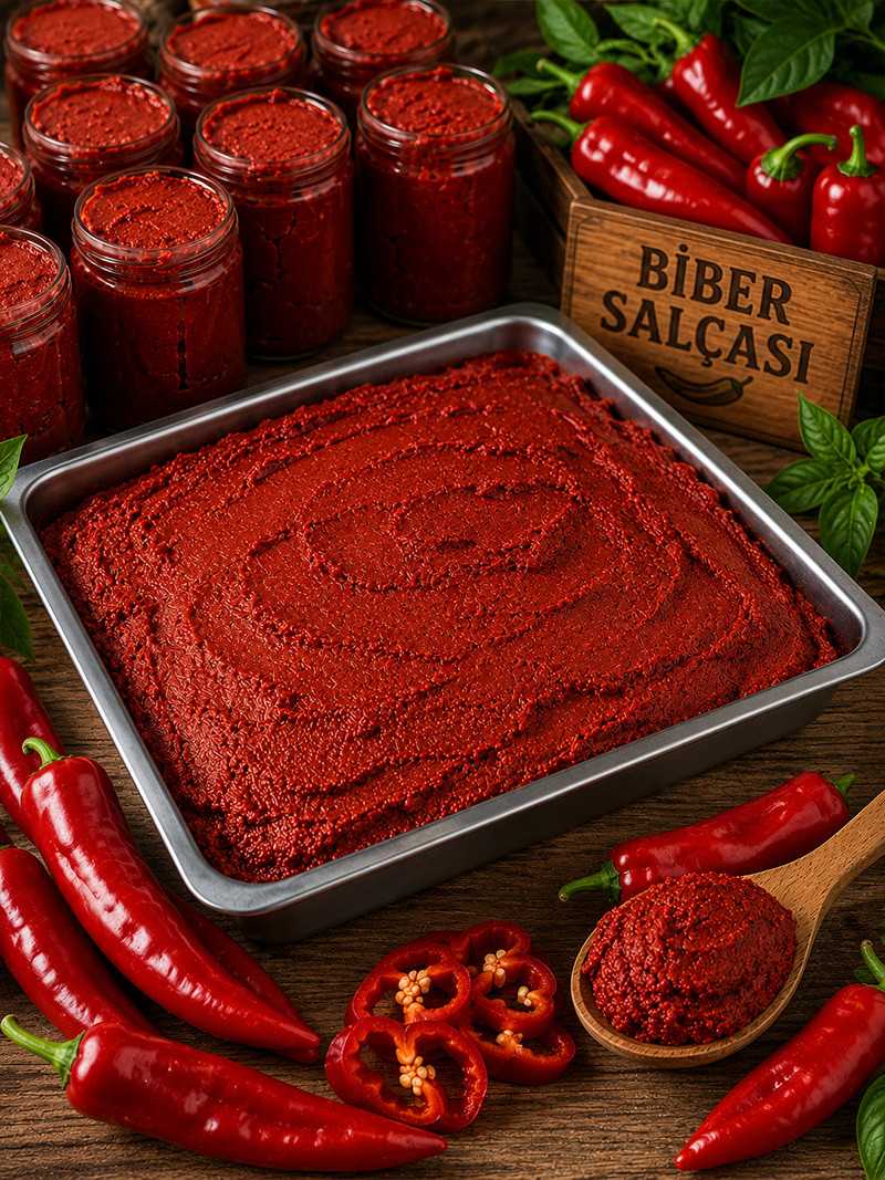 Tatlı Biber Salçası 1 Kg.