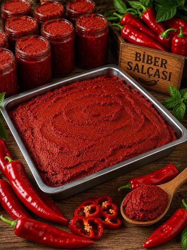 Tatlı Biber Salçası 1 Kg.