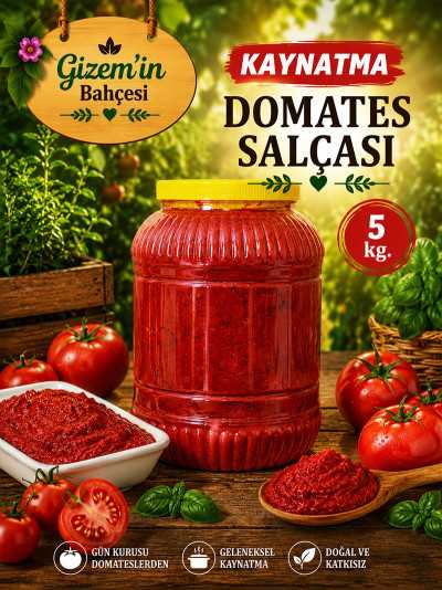 Domates Salçası 5 kg Kaynatma