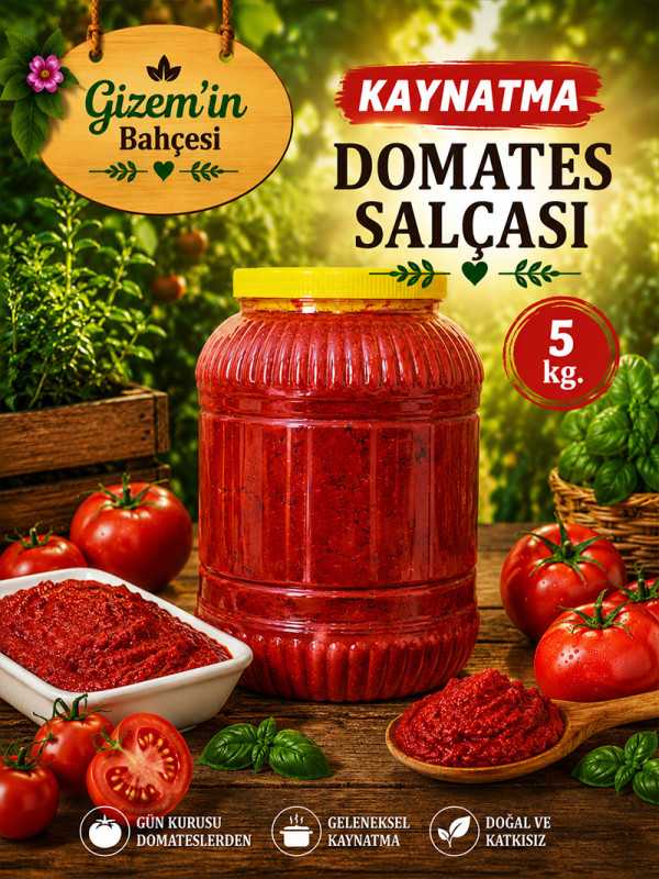 Domates Salçası 5 kg Kaynatma