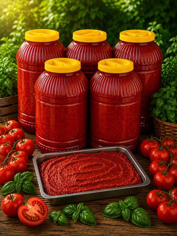 Domates Salçası 5 kg Kaynatma