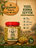 Yeşil Kırma Zeytin 1kg