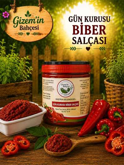 Gün Kurusu Biber Salçası 1 kg.